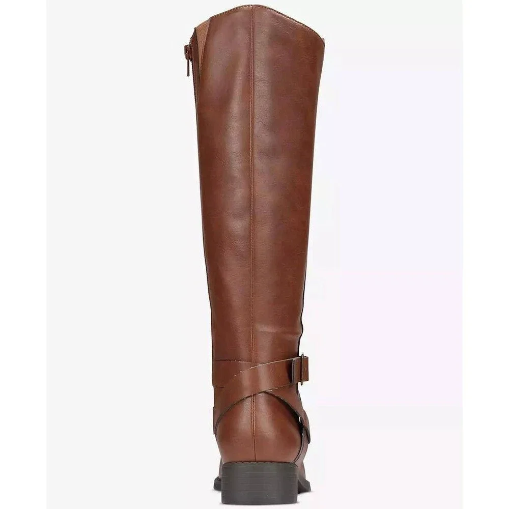 Style & Co Margoo Riding Boots Acorn Brown Women’s 5M NWB $79.90 - Picture 2 of 11